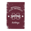 Mississippi State University Wood Wall Sign, 16x24