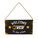 Virginia Commonwealth University Wood Wall Sign, 6x11