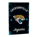 Jacksonville Jaguars Wood Wall Sign, 16x24