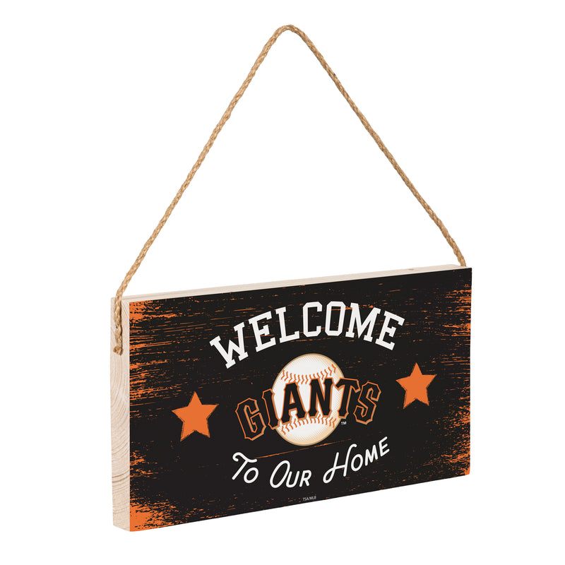 San Francisco Giants Wood Wall Sign, 6x11