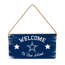 Dallas Cowboys Wood Wall Sign, 6x11