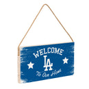 Los Angeles Dodgers Wood Wall Sign, 6x11