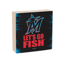 Miami Marlins Plock, Down Home Fans, 6x6