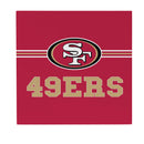 San Francisco 49ers Wood Wall Sign, 12x12
