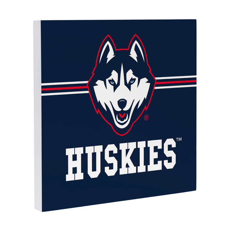 University of Connecticut Wood Wall Sign, 12x12