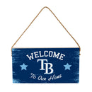 Tampa Bay Rays Wood Wall Sign, 6x11
