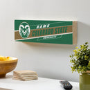 Colorado State University Mantle Sign, Down Home Fans, 5x18