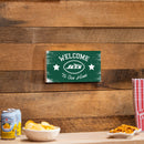 New York Jets Wood Wall Sign, 6x11