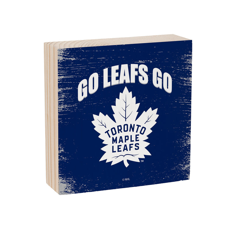Toronto Maple Leafs Plock, Down Home Fans, 6x6