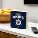 Winnipeg Jets Plock, Down Home Fans, 6x6