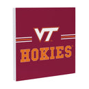 Virginia Tech Wood Wall Sign, 12x12