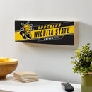 Wichita State University Mantle Sign, Down Home Fans, 5x18
