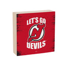 New Jersey Devils Plock, Down Home Fans, 6x6