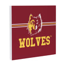 Northern State University Wood Wall Sign, 12x12