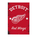 Detroit Red Wings Wood Wall Sign, 16x24