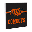 Oklahoma State University Wood Wall Sign, 12x12