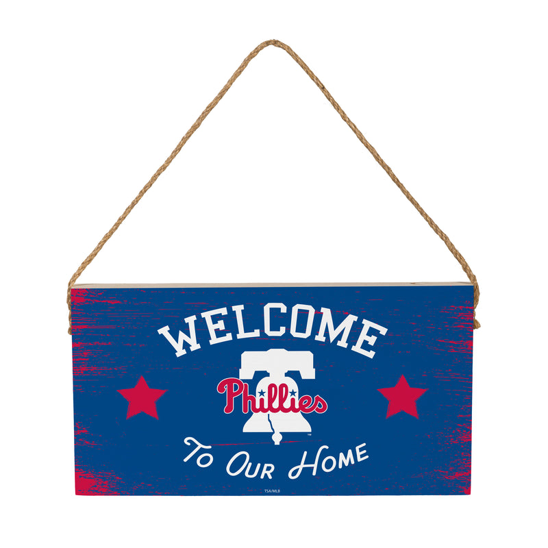 Philadelphia Phillies Wood Wall Sign, 6x11