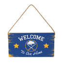 Buffalo Sabres Wood Wall Sign, 6x11