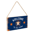 Houston Astros Wood Wall Sign, 6x11