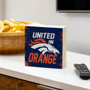 Denver Broncos Plock, Down Home Fans, 6x6