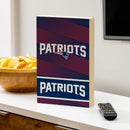 New England Patriots Plock, Down Home Fans, 8x12