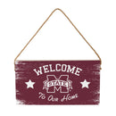 Mississippi State University Wood Wall Sign, 6x11