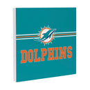 Miami Dolphins Wood Wall Sign, 12x12