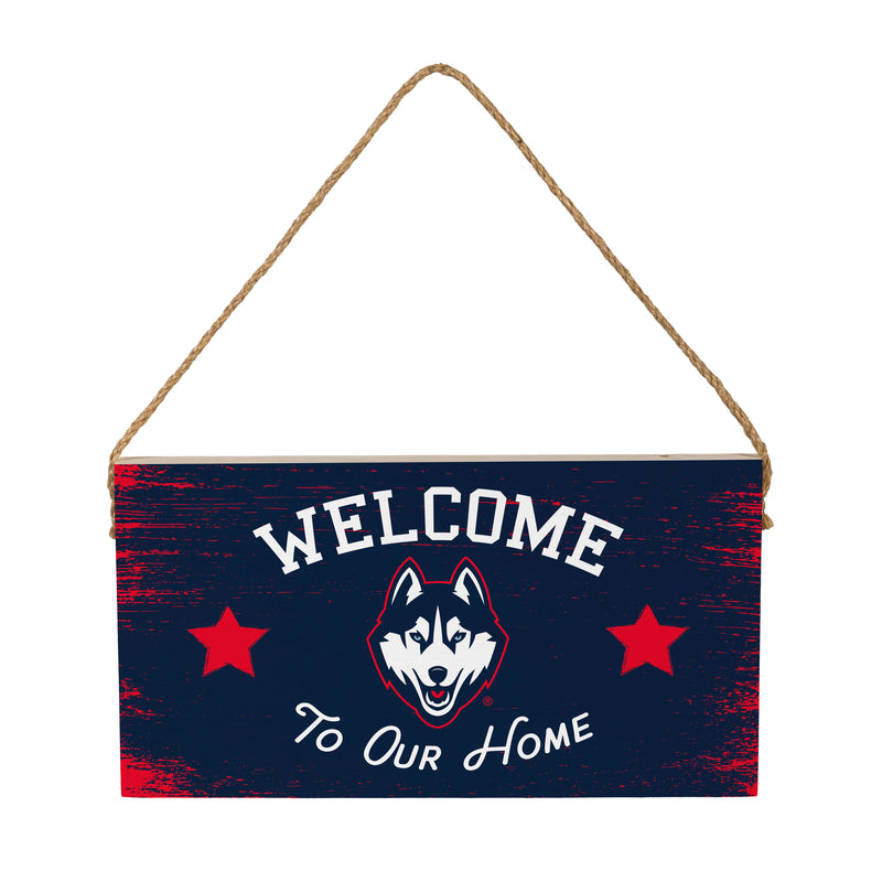 University of Connecticut Wood Wall Sign, 6x11