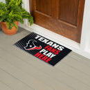 Houston Texans Fan PVC Mat, 28"x16"