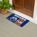 Edmonton Oilers Fan PVC Mat, 28"x16"