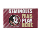 Florida State University Fan PVC Mat, 28"x16"