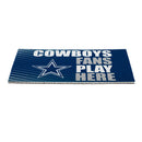 Dallas Cowboys Fan PVC Mat, 28"x16"
