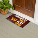 Washington Commanders Fan PVC Mat, 28"x16"