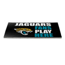 Jacksonville Jaguars Fan PVC Mat, 28"x16"