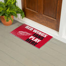 Detroit Red Wings Fan PVC Mat, 28"x16"