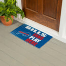 Buffalo Bills Fan PVC Mat, 28"x16"
