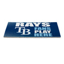 Tampa Bay Rays Fan PVC Mat, 28"x16"
