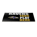 Baltimore Ravens Fan PVC Mat, 28"x16"