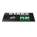 Dallas Stars Fan PVC Mat, 28"x16"