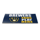 Milwaukee Brewers Fan PVC Mat, 28"x16"