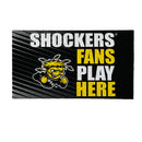 Wichita State University Fan PVC Mat, 28"x16"