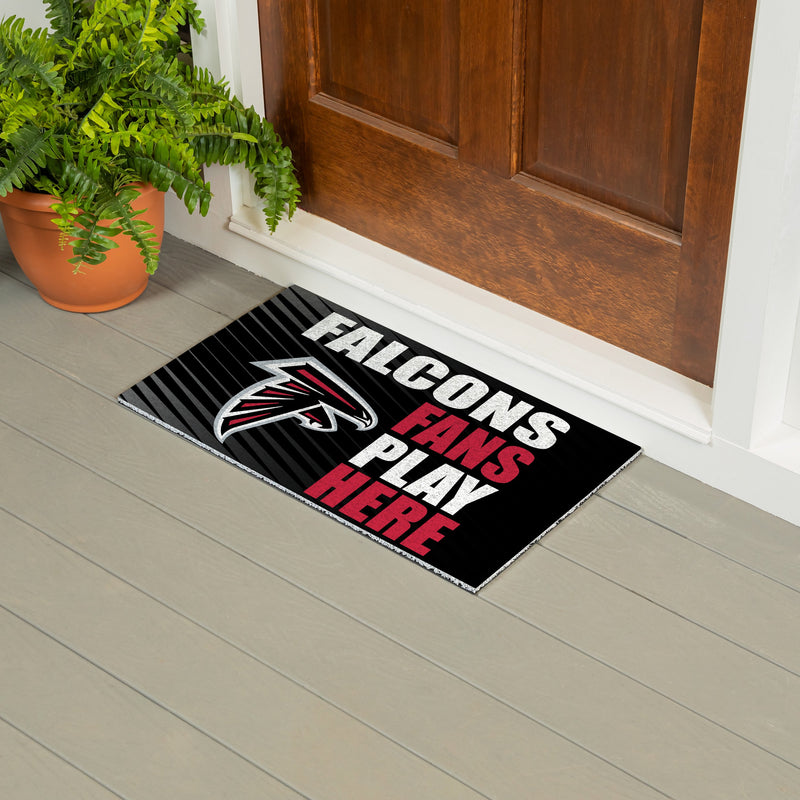 Atlanta Falcons Fan PVC Mat, 28"x16"