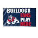 Fresno State Fan PVC Mat, 28"x16"