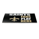 New Orleans Saints Fan PVC Mat, 28"x16"