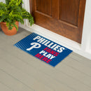 Philadelphia Phillies Fan PVC Mat, 28"x16"