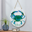 Coastal Door Decor Welcome Crab 18"