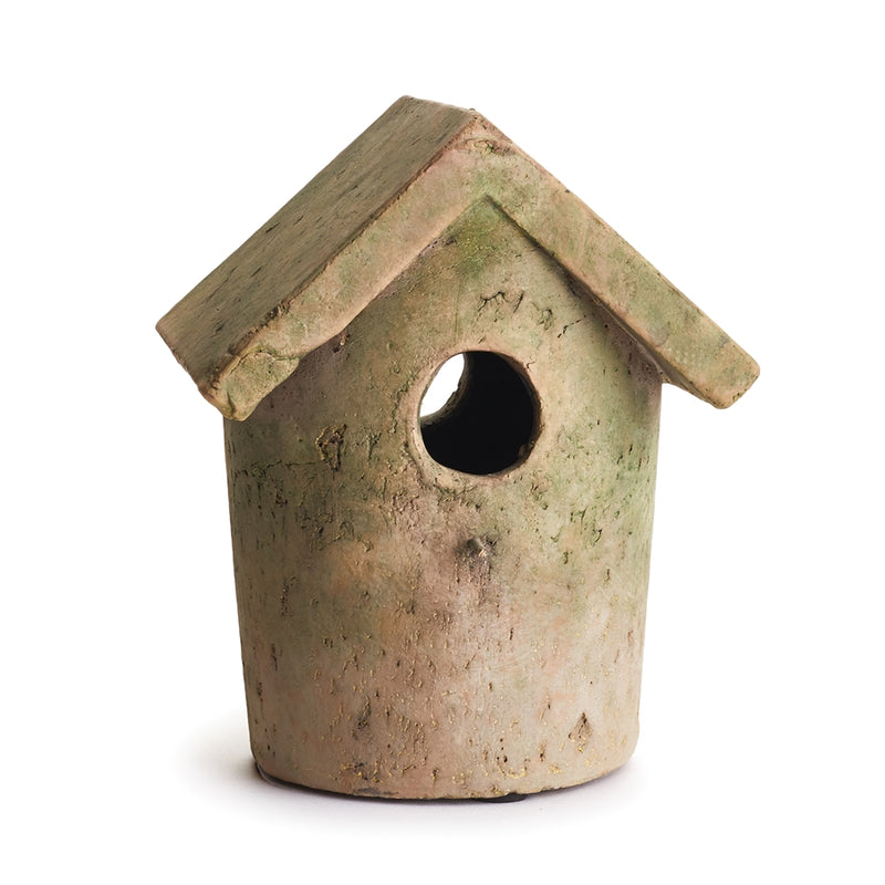 Napa Garden Collection-Weathered Garden Decorative Bird House (Small)