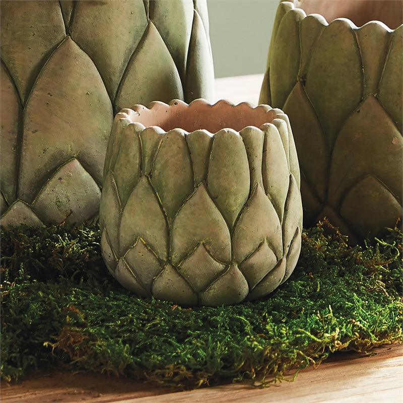 Napa Garden Collection-Weathered Garden Artichoke Pot (Small)