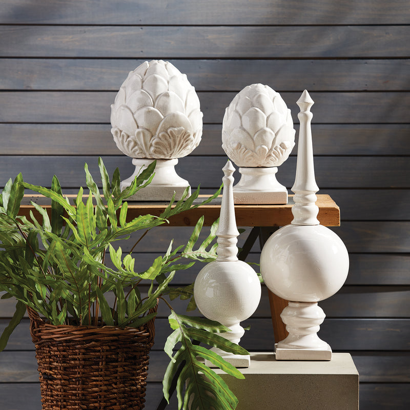 NAPA Home & Garden, CONSERVATORY ARTICHOKE FINIAL SMALL,DG404