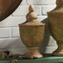 NAPA Home & Garden, WEATHERED GARDEN LIDDED URN SMALL,DG408